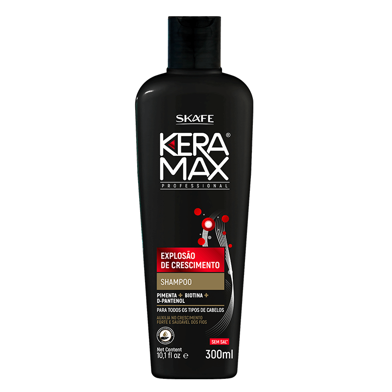 Shampoo Keramax Explosão de Crescimento 300ml