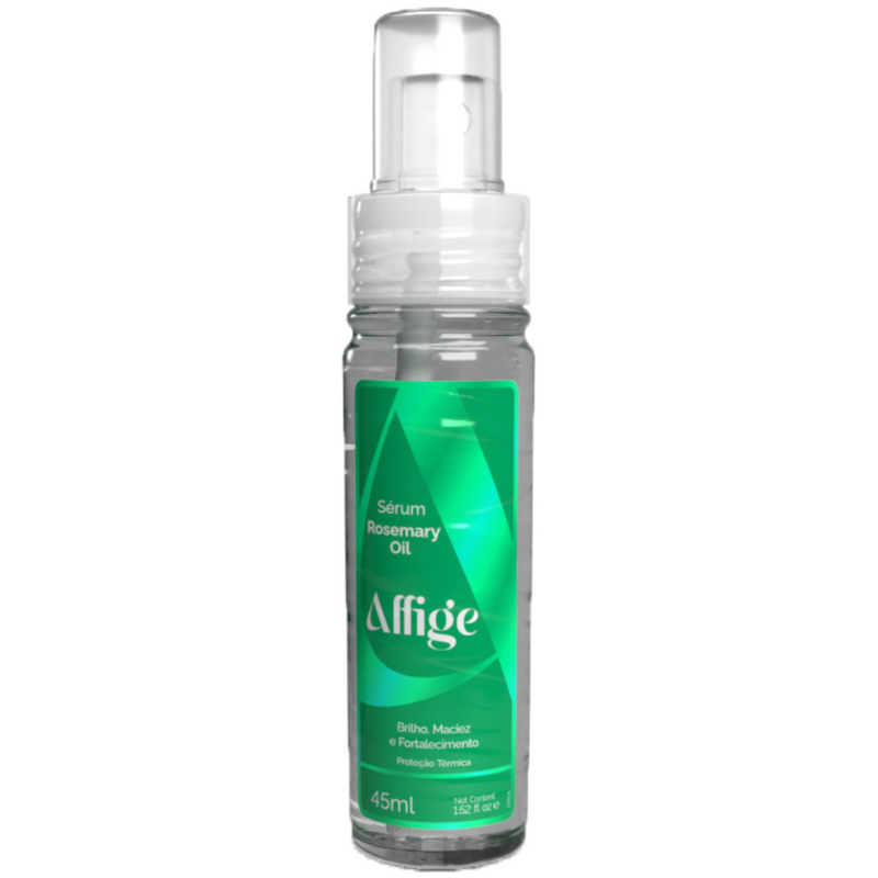 [LANÇAMENTO] Sérum Affige Rosemary Oil 45ml | Óleo de Alecrim | Protetor Térmico | Reparador de Pontas