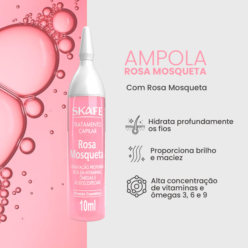 Tratamento Capilar Rosa Mosqueta 10ml