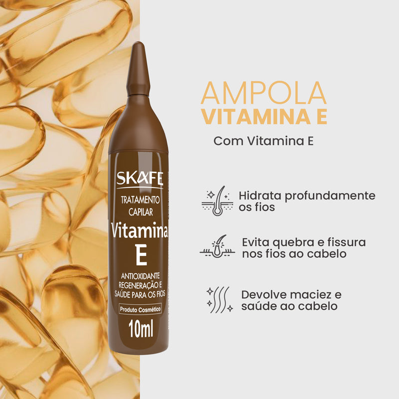 Tratamento Capilar Vitamina E 10ml